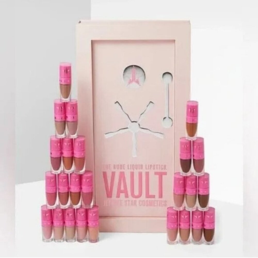 Jeffree Star The Nude Liquid Lipstick VAULT Set NIB